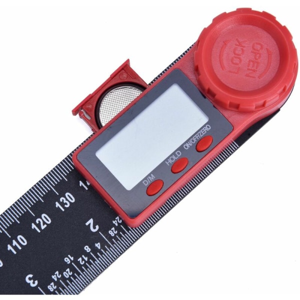 2 i 1 Digital vinkelmätare, LCD Digital vinkelmätare 8-tums