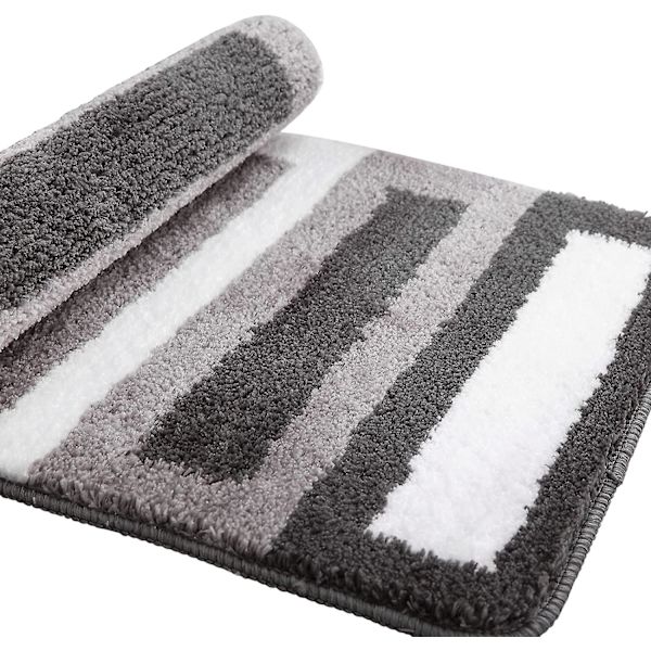 Halkskyddad badrumsmatta köksmatta fluffig mjuk mikrofiber, torkar snabbt