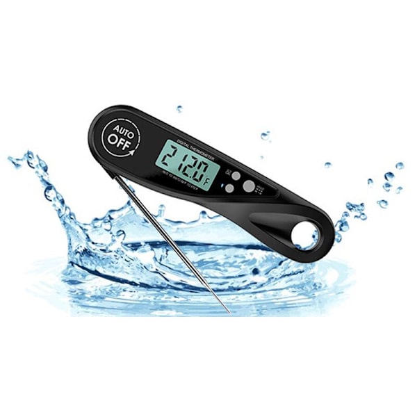 Matlagningstermometer, elektronisk termometer med snabb avläsning med sond
