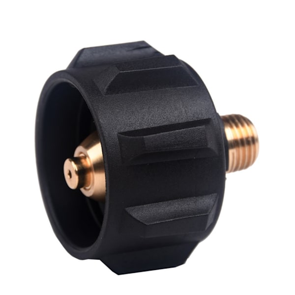 QCC1 Propangasadapter Gasregulator Ventilmontering med mutter och 1/4 tum hane