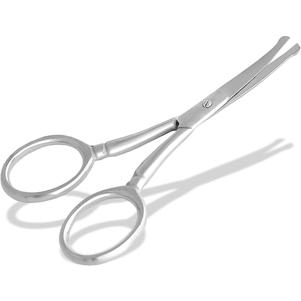 Säkra böjda nagelsaxar med runda spetsar - 9cm