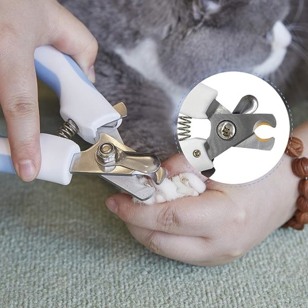 1 PC Cat kynsileikkuri turvasuojuksella, lemmikkieläinten kynsileikkuri ja Cla