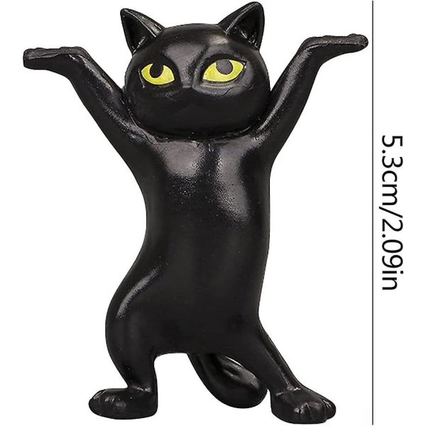 Cat Coffin Dancing Pen Holder, Cat Statue Telefonholder Hodetelefon