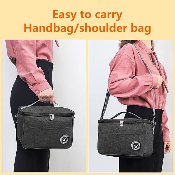 Lunch Bag - Elegant och mångsidig isolerad lunchväska för män och kvinnor, La