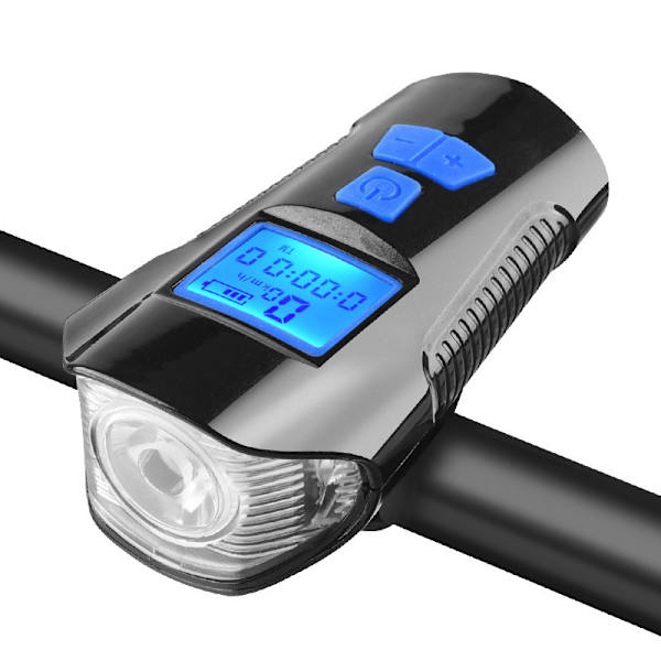 LED-cykellampa för dator, 3-i-1-cykellampa med datorskärm