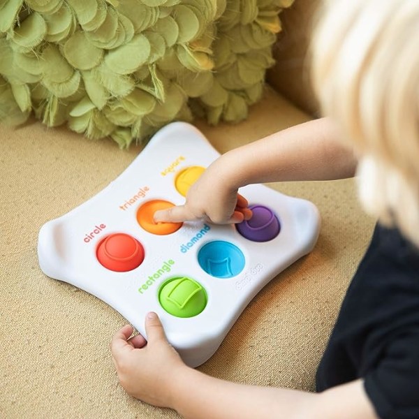 Leksaker Leksaker och presenter för bebisar från 1 till 2 år vita
