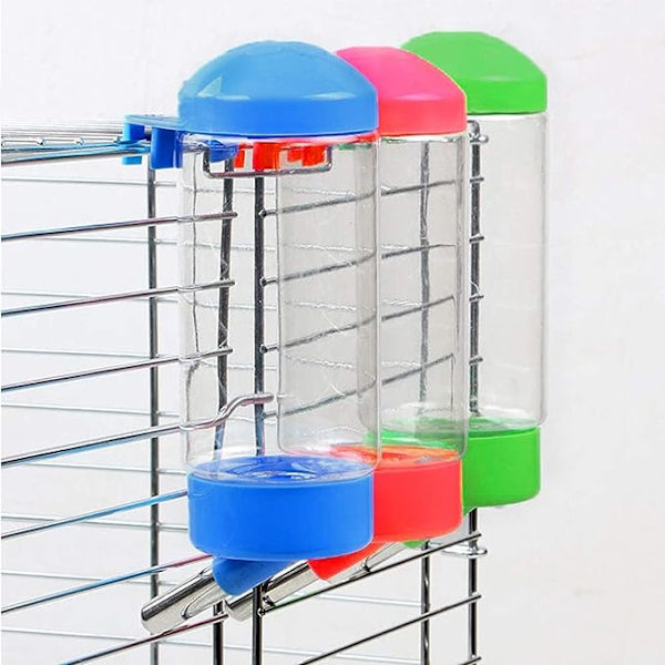 Hängande plastvattenflaskedispenser för hamster hund marsvin