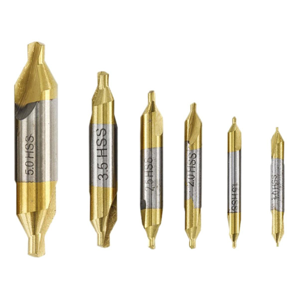 Centrering borr set, svarvverktyg, hss centrering borr set 1,0-5,0 mm