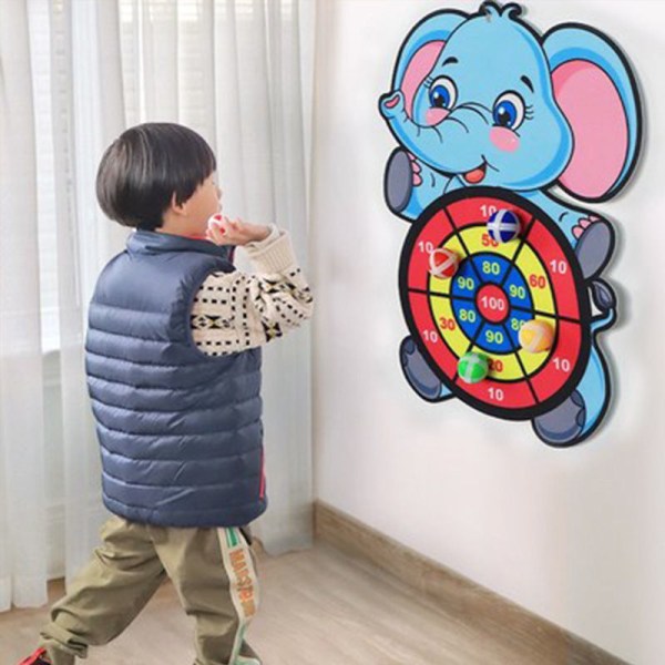 Montessori Dart Board Target Sports Game Toys For Children 4 To 6