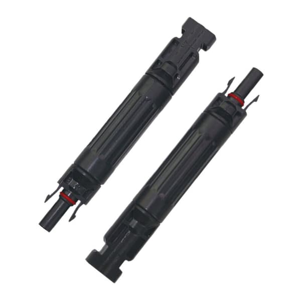 MC4 solcelle PV inline sikringsholder med han- og hunstik