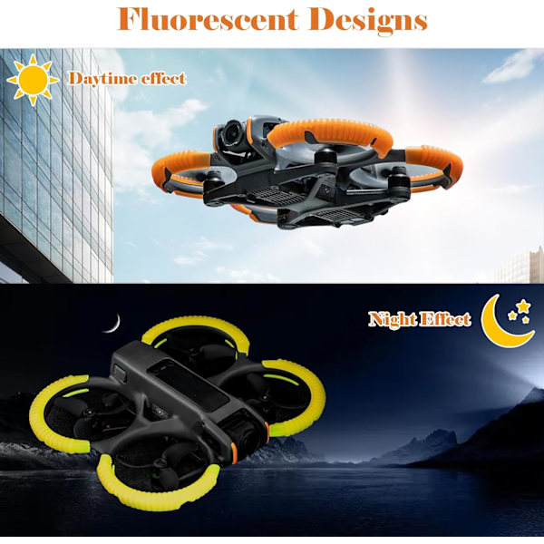 Pack med Propeller Skydd för DJI Avata 2, Skyddande Cover för DJI Avata 2, D