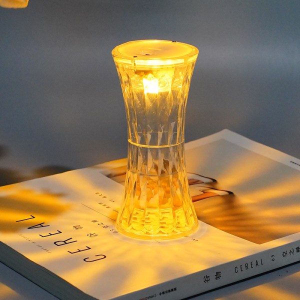 1 stykke mini LED-bordslampe, lille lampe til fødselsdags-bryllup