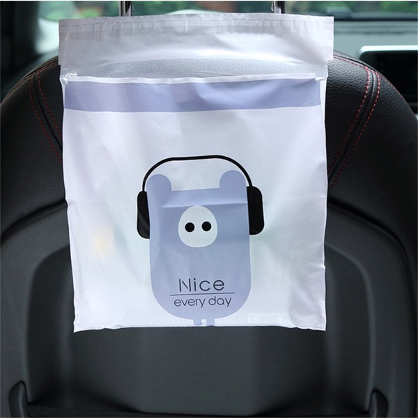 Komposterbara sopsäckar 10 liter x 100 biologiskt nedbrytbara sopsäckar för t