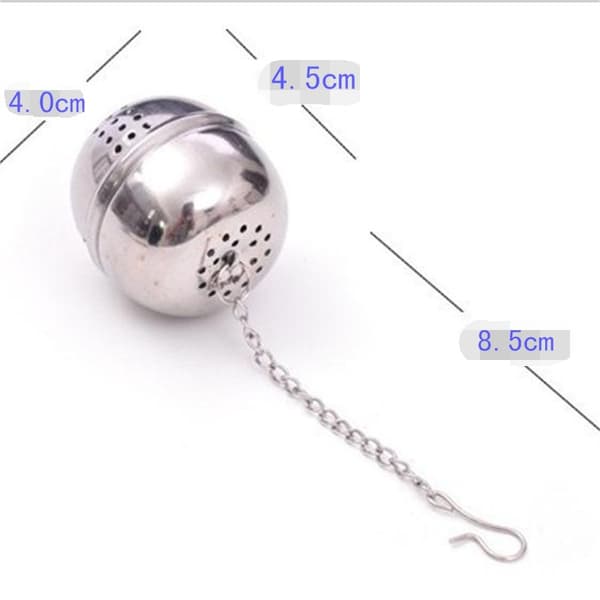 2-pack teinfuser i rostfritt stål för lösa teblad (premium)