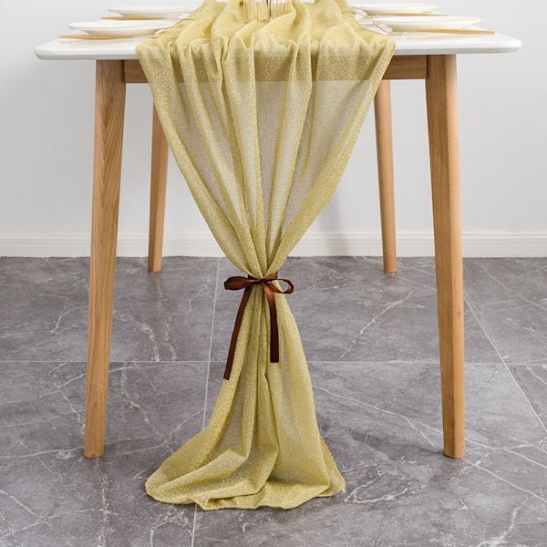 Triumph Chiffon Bordslöpare - Bröllopsbordsdekoration - Födelsedag