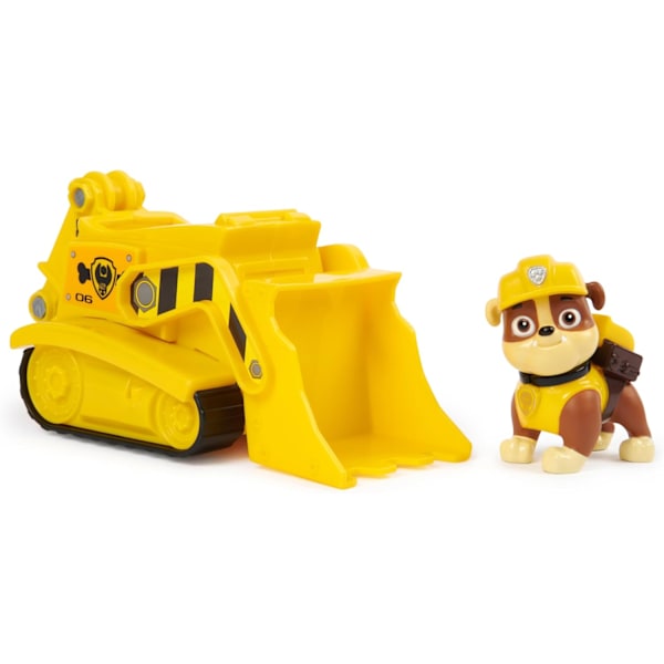 Rubble's Bulldozer, leketøybil med samleobjekt actionfigur, bærekraftig sinn