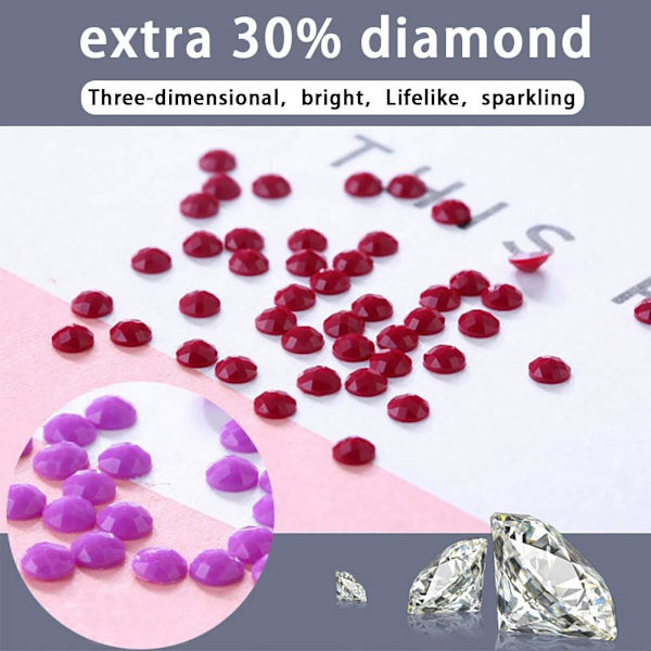 Halloween diamantmålningssats, mystisk fjärilskvinna full diamant 5d diamantmålningssats 12*16 tum
