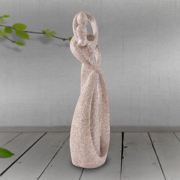 23CM Parstaty, Hartsstaty Kärlekspar Staty Skulptur f