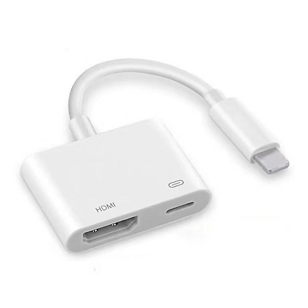 Lightning till HDMI Digital TV AV-adapterkabel för Apple iPhone iPad 5 6 7 8 Plus