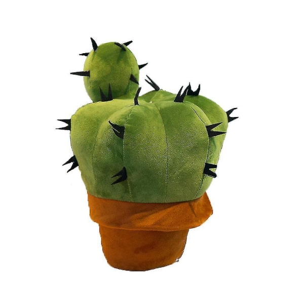 37 cm Simulerade kaktusprydnader Plyschdocka Kaktusdocka Hemgåva
