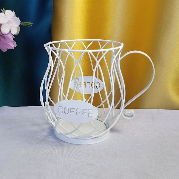 Järnkaffe Kapselhållare Uthålad Kopp Kaffe Pod Hållare Hom