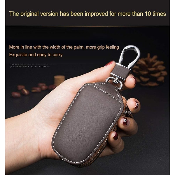 PU leather keychain. Universal car key cover