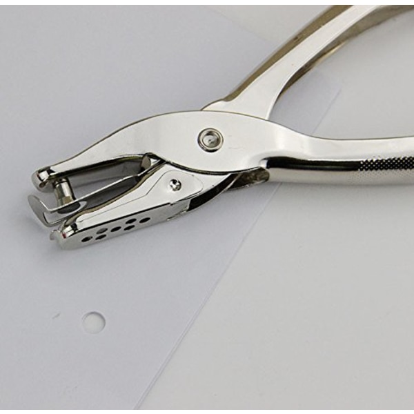 3 mm metallisk 1-hålsstans för pappershantverk, gratulationskort, scrapbooking