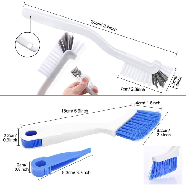 2Pcs Cleaning Brush Sink Cleaning Brush Bathroom Corner Kitchen S