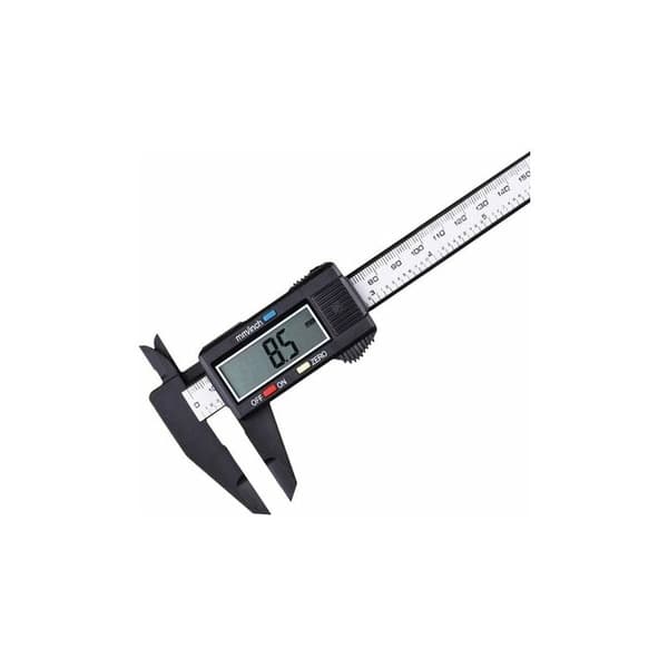 6/150mm LCD Digital Elektronisk Skydelære Vernier Mikrometer Måle