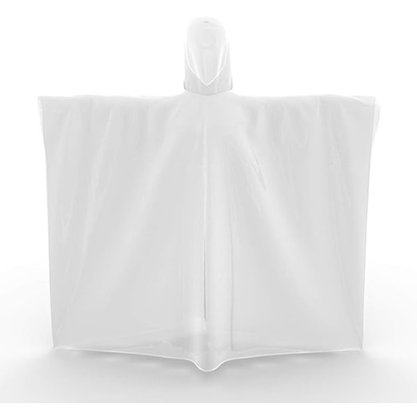 Engångsregnponchos för vuxna (5-pack)