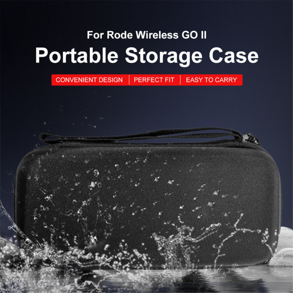 Etui for RODE Wireless GO II/RØDE Wireless GO Compact trådløst mikrofonsystem