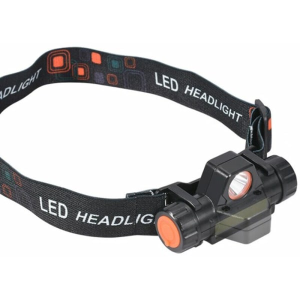 Multifunktionell pannlampa Stark LED-ljus Vattentät USB laddning