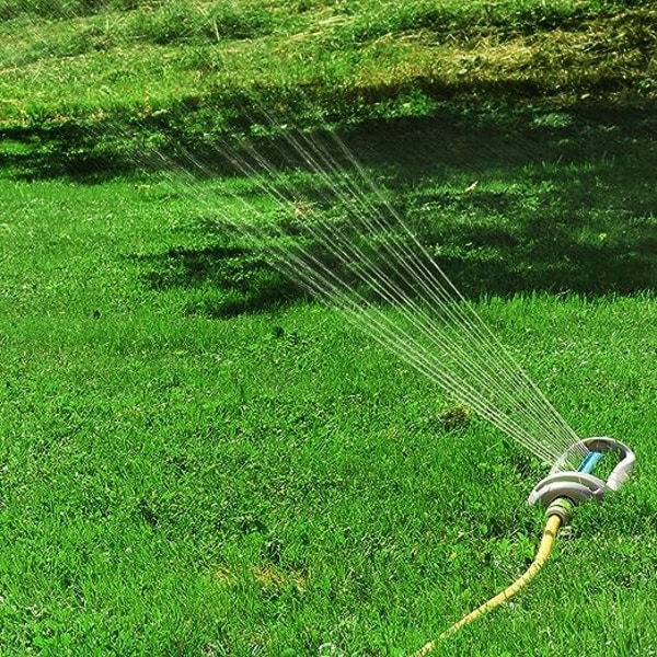 Spridare Oscillerande Spridare Turbomotor Spridare Gräsmatta och Rektangulära Ytor 366 M2. Amplitudstråle 21x15 M