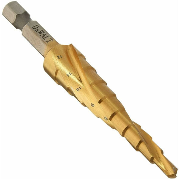 Konisk borr för metall Extreme Impact Ø4 -12 mm Silver