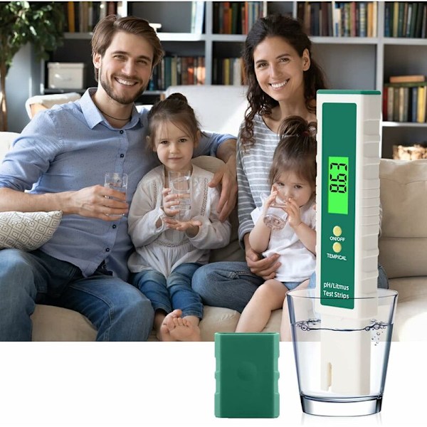 Vattenkvalitetstestare, ph-mätare, digital ph-mätare PH-testare Vatten