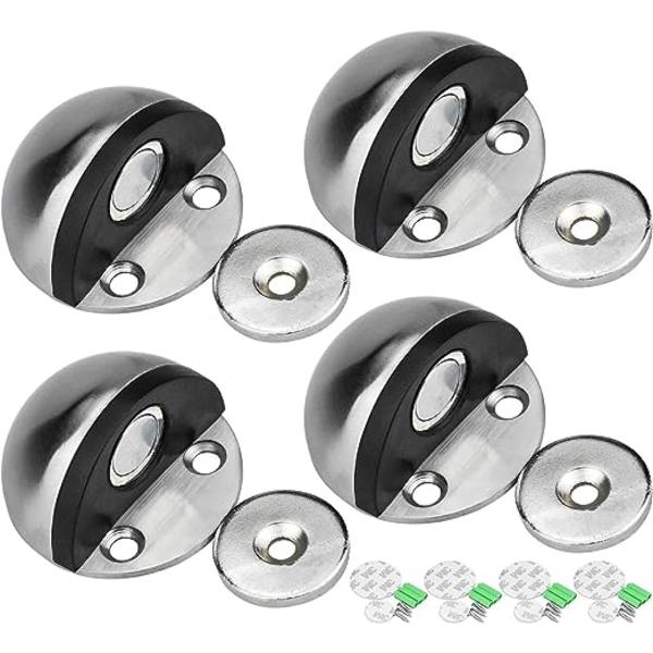 Rostfri dörrstopp magnetisk dörrstopp, självhäftande dörr