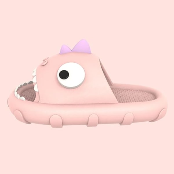 Cute Cartoon Shark Sandaler, Småbørns Slide Sandaler, Kids Summer Sl