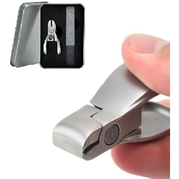 Premium Rostfritt Stål Robust Vass Mini Nagelknipsare Set Ergonomisk Bred O