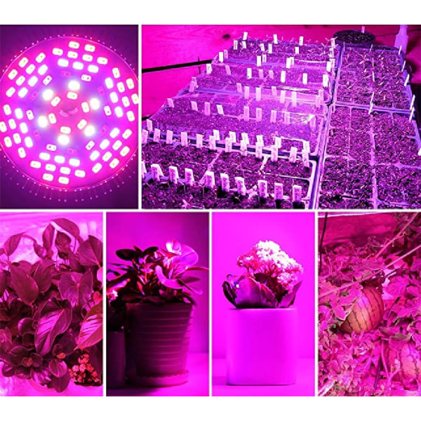 Plantevækstlyslampe E27 100W 150 LED'er LED-vækstlys Fuld spektrum
