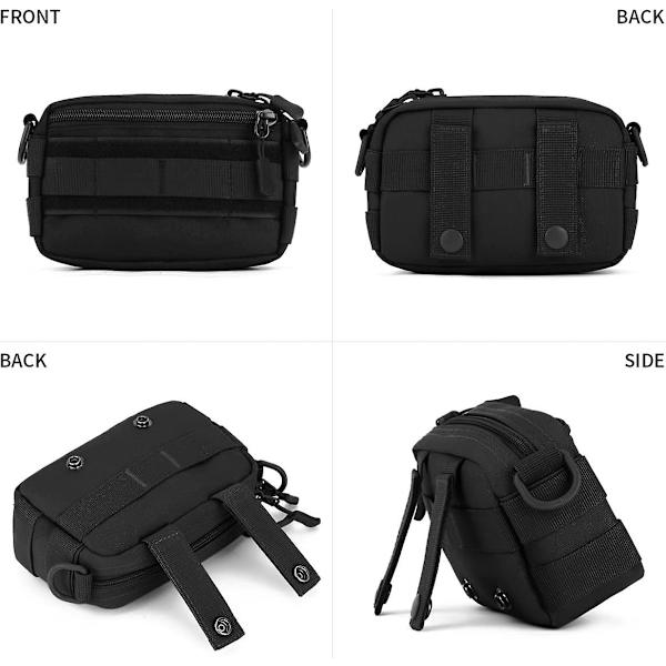 Liten Molle-väska Taktisk Utility Pouch Edc Extra Väska Militär