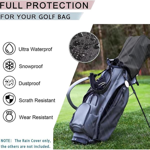 Golfbag Regnskydd Golfbag Skydd Vattentätt Golfbag Regnskydd Golfbag