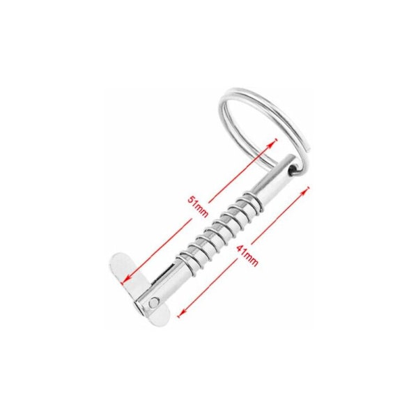 Diameter Båd Hurtigudløser Pins med Cam og Fjeder, Marine Hardware