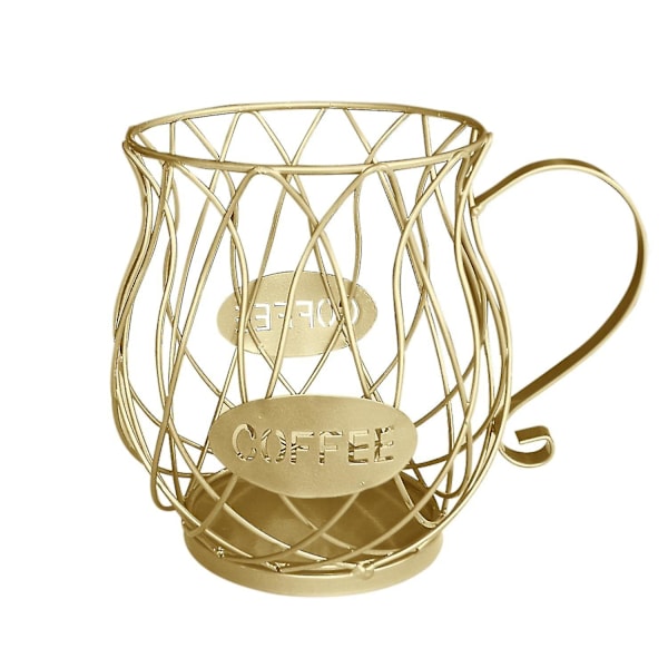 Järnkaffe Kapselhållare Uthålad Kopp Kaffe Pod Hållare Hom