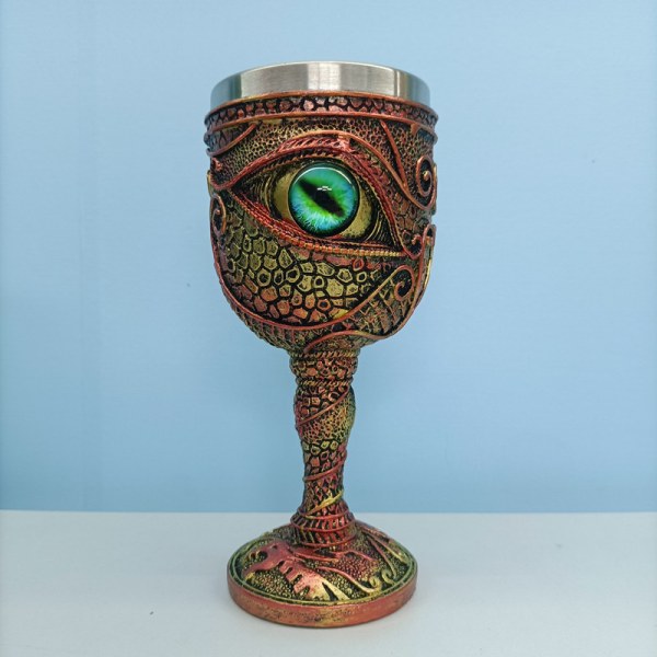 Øyet til dragen Mystisk Fantasy Chalice Vinglass