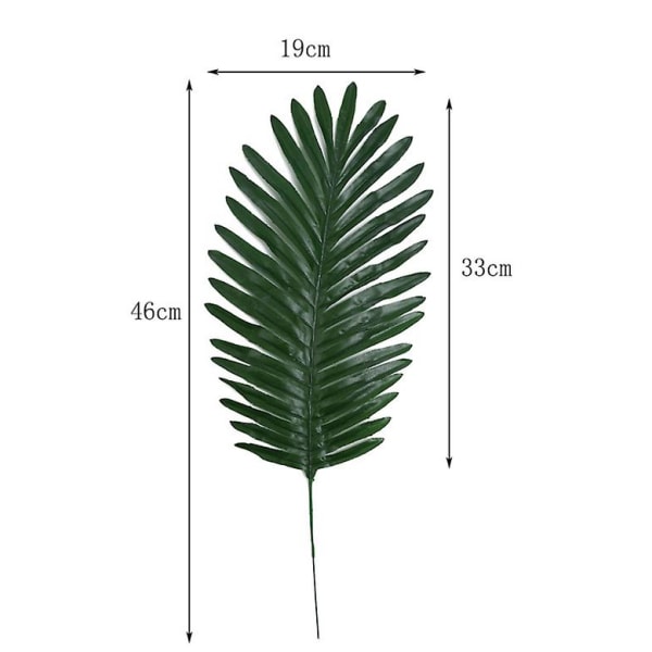 20 kpl Tekopalmunlehtiä Varret Teko Teko Trooppinen