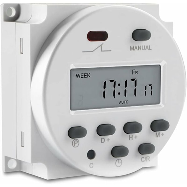 CN101A DC 12V Programmerbar Digital LCD-timer LCD-display Digital