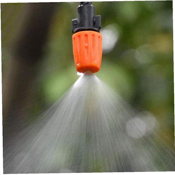 50 st Micro Sprayer Justerbart Flöde Bevattning Droppbevattning Dr