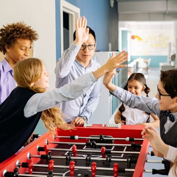 Oxford Foosball Borddeksel Vanntett Foosball Borddeksel 163x115x48CM i Svart Universell Utendørs, Holdbar Riperesistent