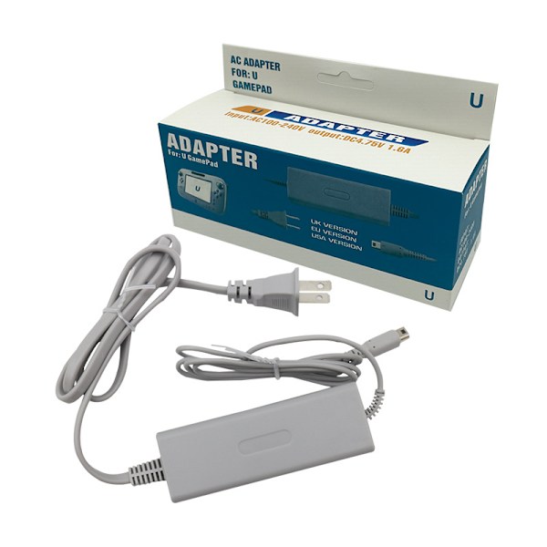 Nintendo wii u GamePad EU AC-adapter, strömkabel och sladd (EU)