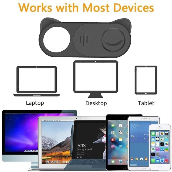 Webcam-skydd, kameraskydd för bärbar dator, webkamera